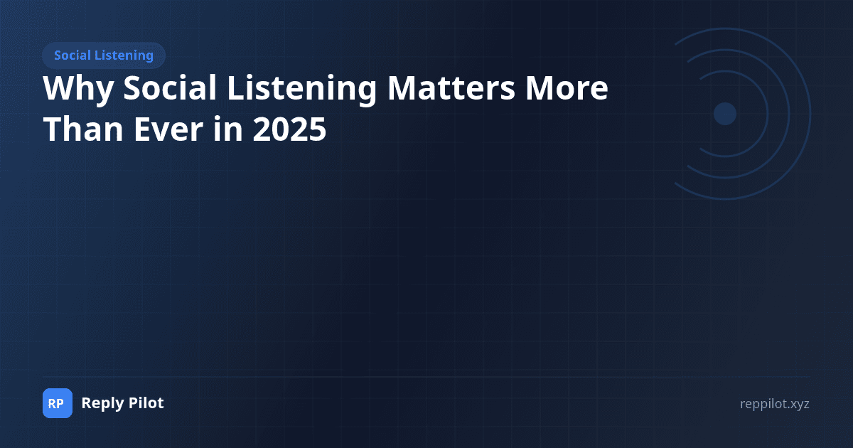 Why Social Listening Matters More Than Ever in 2025